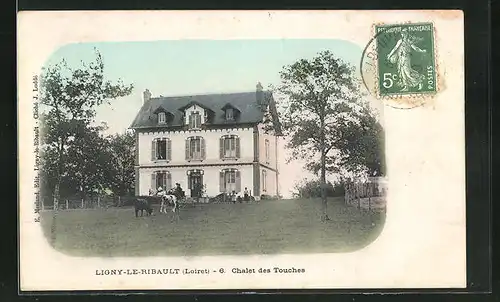 AK Ligny-le-Ribault, Chalet des Touches