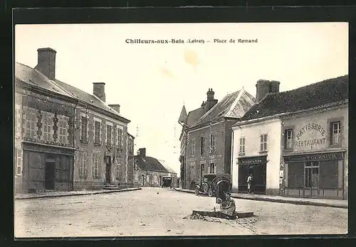 AK Chilleurs-aux-Bois, Place de Romand, Patisserie-Restaurant