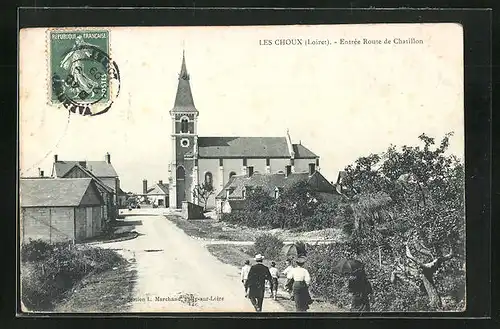 AK Les Choux, Entree Route de Chatillon