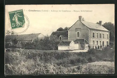 AK Combreux, Auberge de Combreux, Maison Rousseau