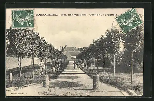 AK Boiscommun, Mail aux platanes - Côte de l`Abreuvoir