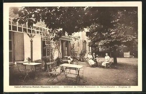AK Saint-Hilaire-Saint-Mesmin, Intérieur de l`Hôtel-Restaurant de Terre-Blanche