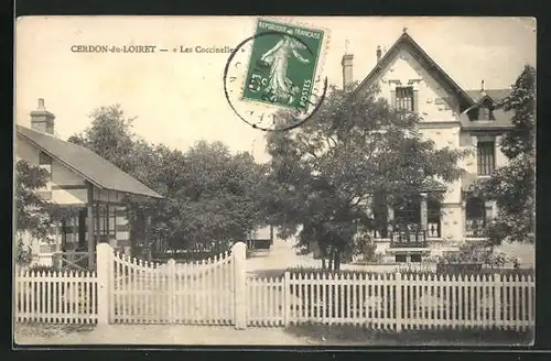 AK Cerdon-du-Loiret, Les Coccinelles