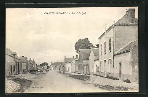 AK Chatillon-le-Roi, Rue Principale