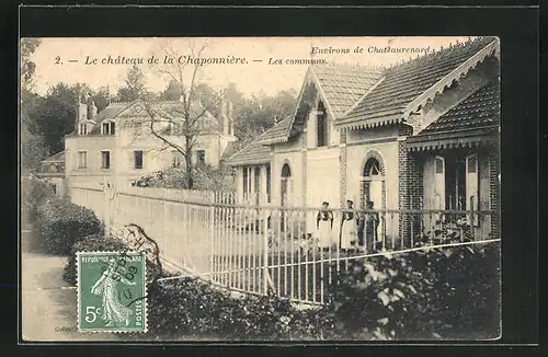 AK Chateaurenard, le chateau de la Chaponniére, les communs