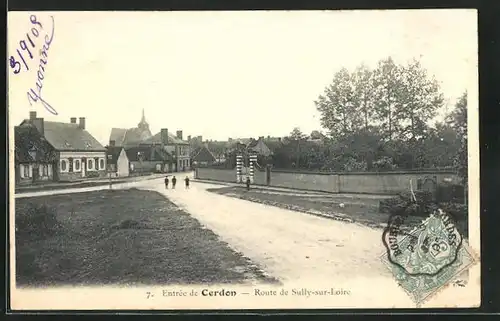 AK Cerdon, Route de Sully-sur-Loire