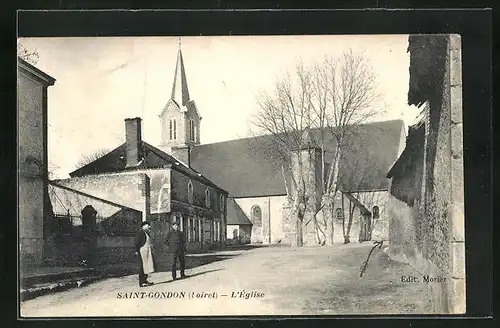 AK Saint-Gondon, L'Eglise, Exterieure