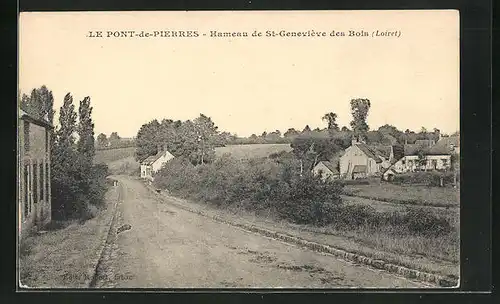 AK Le Pont-de-Pierres, Hameau de St Genevieve des Bois