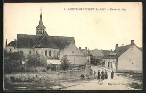 AK Sainte-Geneviéve-des-Bois, Entree du Pays
