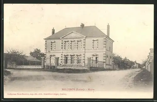 AK Melleroy, La Mairie