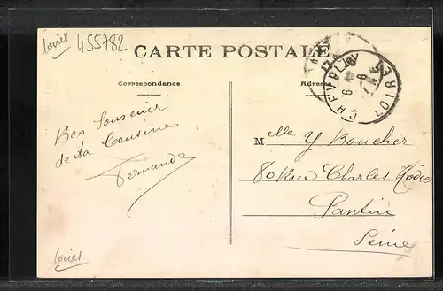 AK Saint-Lye, Entree du Bourg, Route de Paris