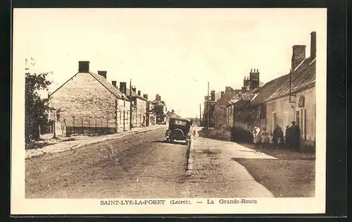 AK Saint-Lye-la-Foret, La Grande Route