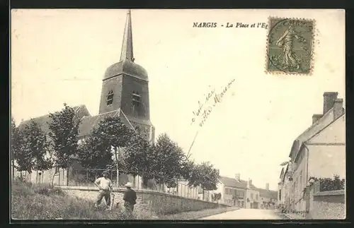 AK Nargis, La Placeet l'Eglise