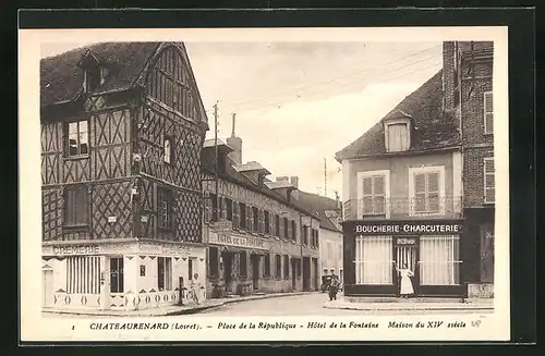 AK Chateaurenard, Place de la République, Hotel de la Fontaine