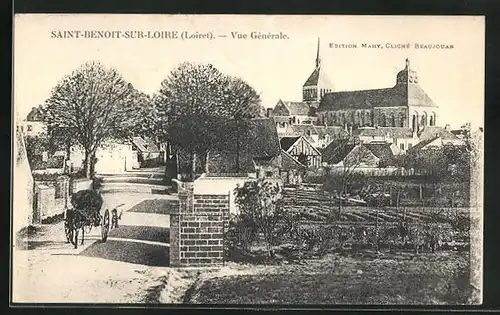 AK Saint-Benois-sur-Loire, Vue Générale