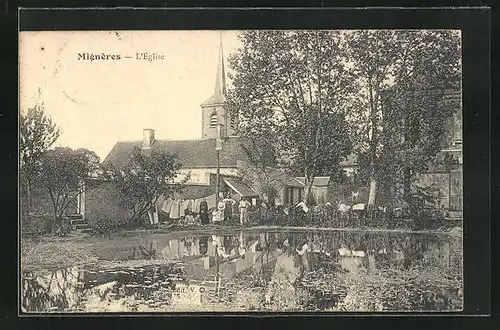 AK Mignéres, l'Église