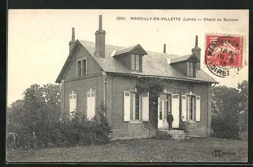 AK Marcilly-en-Villette, Chalet du Buisson