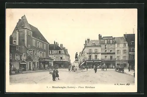 AK Montargis, Place Mirabeau