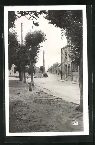 AK Bazoches-les-Gallerandes, Route d'Ascheres