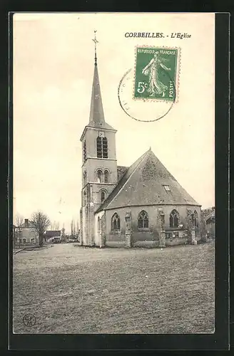 AK Corbeilles, L'Eglise, Exterieure