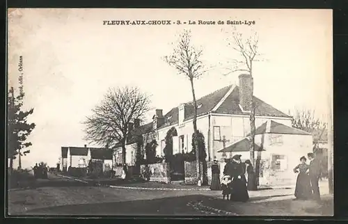 AK Fleury-aux-Choux, La Route de Saint-Lyé