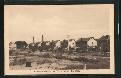 AK Vesines, Vue générale des Cités