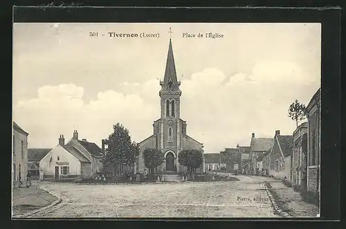 AK Tivernon, Place de l`Église