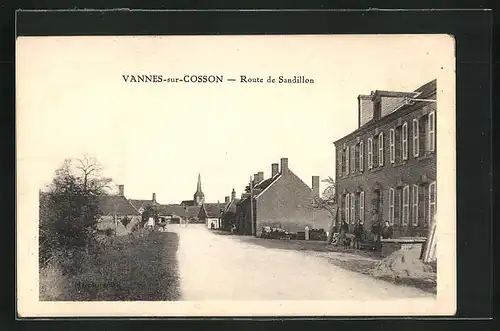 AK Vannes-sur-Cosson, Route de Sandillon