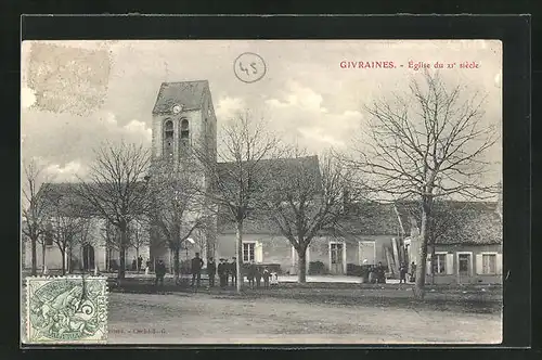 AK Givraines, Eglise du XIe siecle