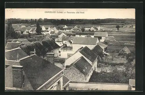 AK Courcelles, Panorama cote Nord