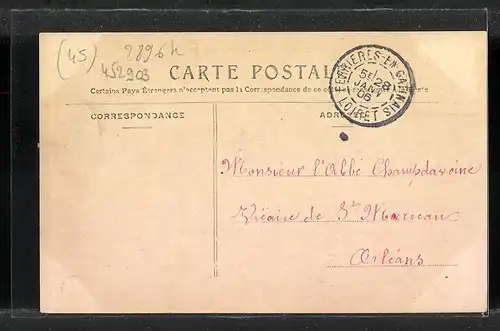 AK Ferriéres-en-Gatinais, Derriére de l'Eglise