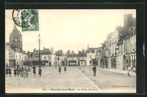 AK Neuville-aux-Bois, la Place