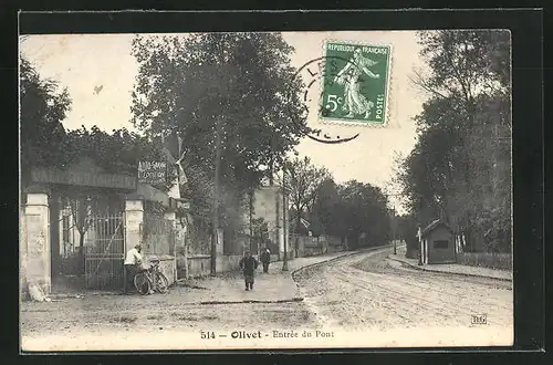 AK Olivet, Entrée du Pont