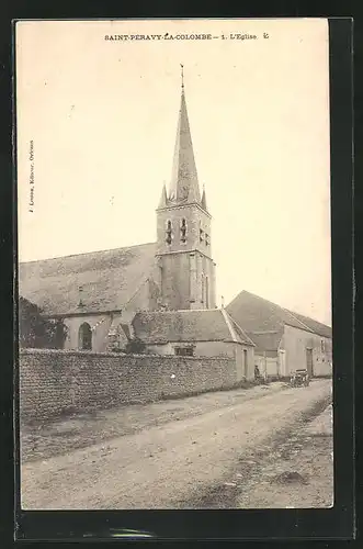 AK Saint-Péravy-la-Colombe, L`Eglise