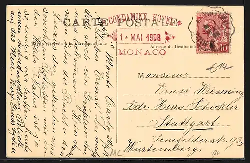 AK Monte Carlo, Theatre et Terrasses