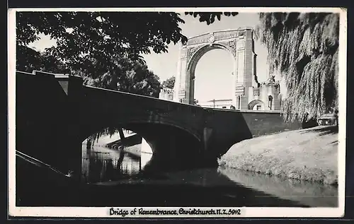 AK Christchurch, Bridge of Remembrance