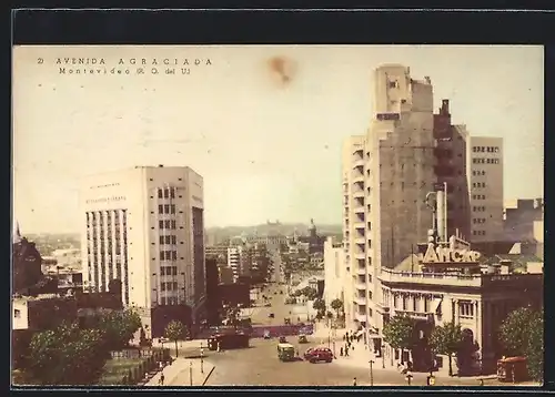 AK Montevideo, Avenida Agraciada