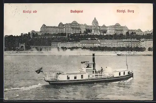 AK Budapest, Königl. Burg