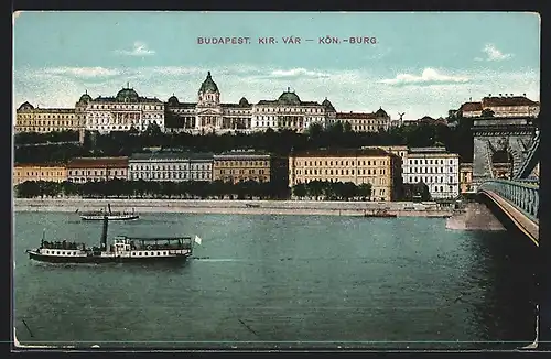 AK Budapest, Kön. Burg