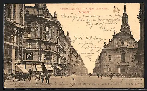AK Budapest, Kossuth Lagos-Gasse