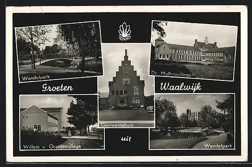 AK Waalwijk, Wandelpark, Dr. Mollercollege, Wandelpark