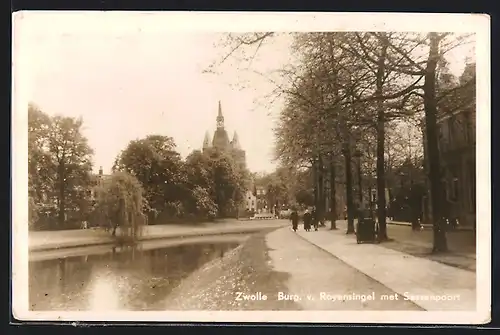 AK Zwolle, Burg v. Royensingel met Sassenpoort