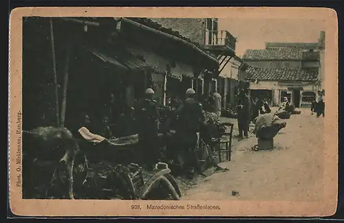 AK Mazedonien, Strassenleben