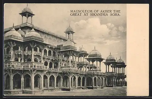 AK Agra, Mausoleum of Akber the Great at Sikandra