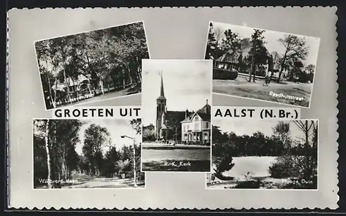 AK Aalst, Raadhuisstraat, Hoek Lissevenlaan, Willibrorduslaan
