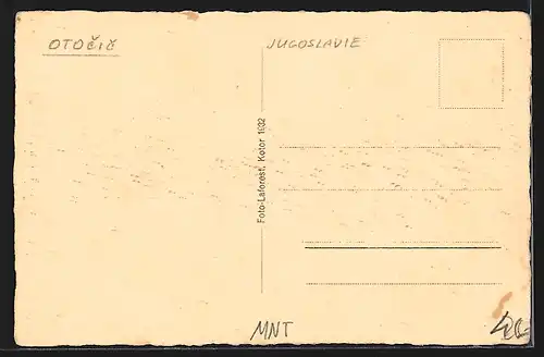 AK Otocic, Partie mit Sv. Juraj