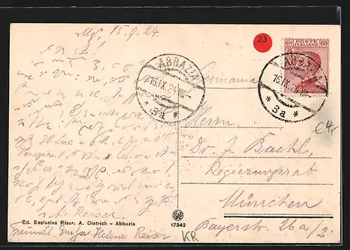 AK Abbazia, Panorama