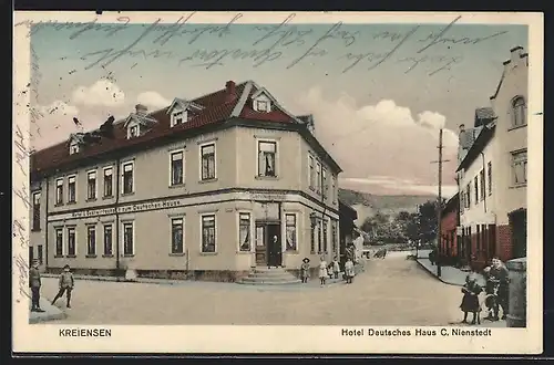 AK Kreiensen, Hotel Deutsches Haus