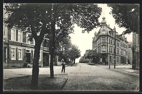 AK Wermelskirchen, Remscheider- und Bahnhofstrasse