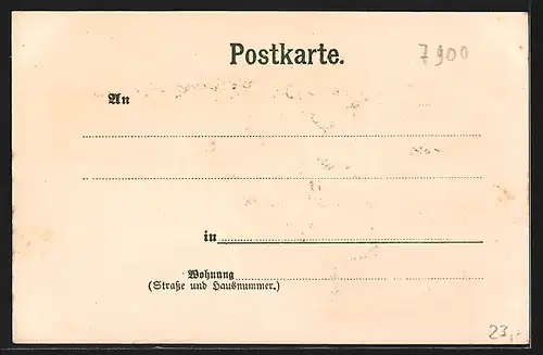 Lithographie Lautern, Gasthof zur Krone, Lauterursprung mit Wasserwerk und Gasthof zum Lamm, Panorama